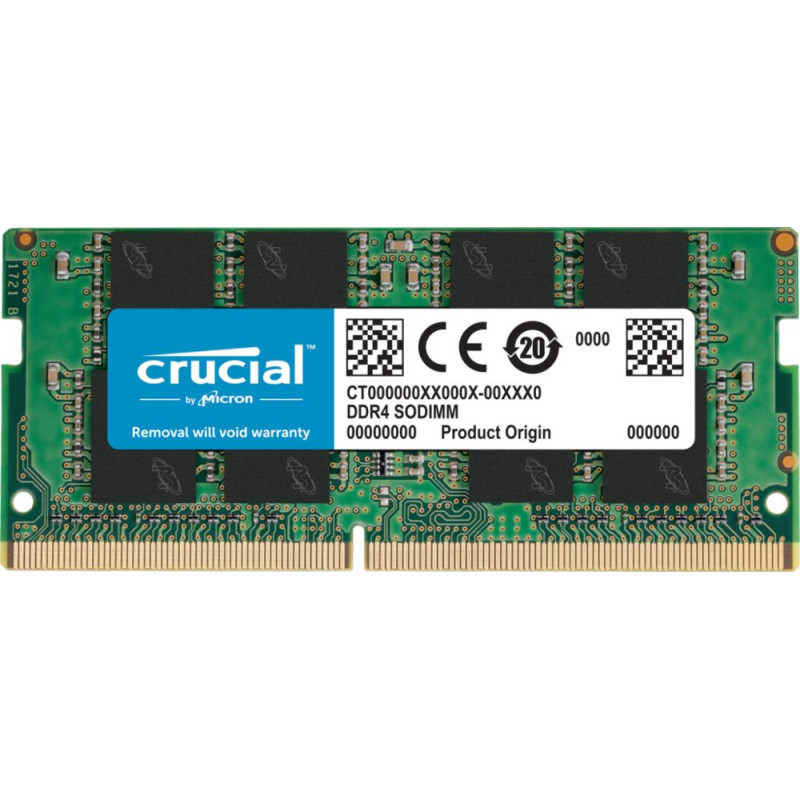 Crucial  1x8GB DDR4  3200MHz  SODIMM  CL22  Geheugenmodule  RAM