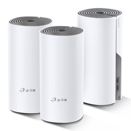 TP-Link Deco E4 (3-pack)  Dual-band WiFi 5 Mesh Router  Fast Ethernet  AC1200