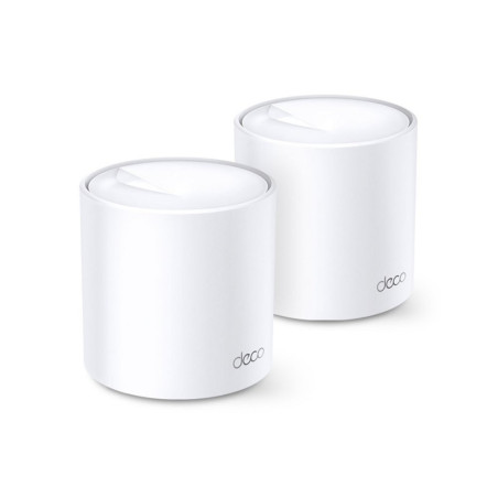 TP-Link Deco X20 (2-pack)  Dual-band WiFi 6 Mesh Router  Gigabit Ethernet  AX1800