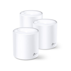 TP-Link Deco X20 (3-pack)  Dual-band WiFi 6 Mesh Router  Gigabit Ethernet  AX1800