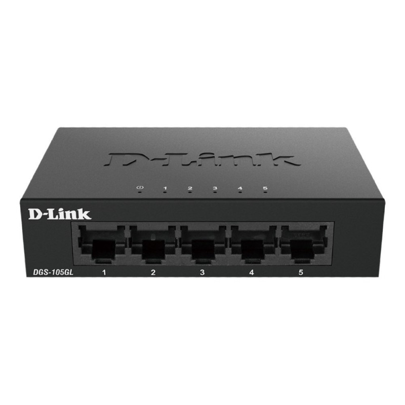 D-Link DGS-105GL/E  Netwerk-switch  Unmanaged  Gigabit Ethernet (10/100/1000)