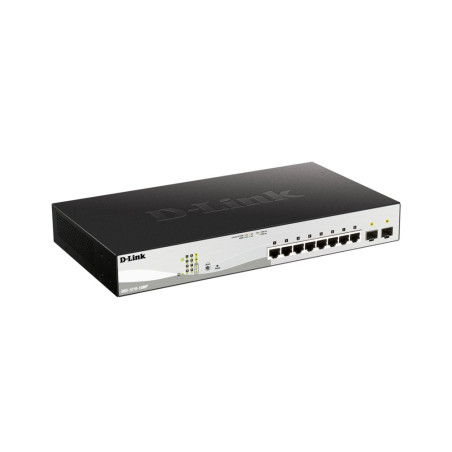 DLink DGS121010MPE  Managed L2 Switch  10 Poorten  Gigabit Ethernet 101001000 Mbps  PoE