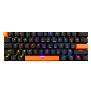 Baracuda DOLPHIN RGB 60 Bedraad Gaming Toetsenbord Red Switches AntiGhosting QWERTY Zwart