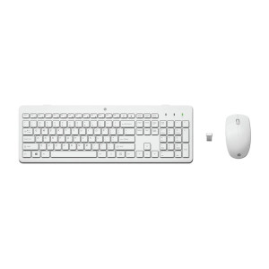 HP 230 Draadloze Muis- en Toetsenbordcombo USB QWERTY Wit