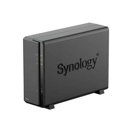 Synology DiskStation DS124 NAS  1 Drive Bay  1x Gigabit Ethernet  Zwart