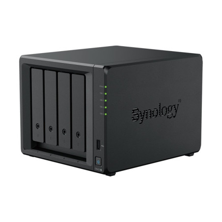Synology DiskStation DS423 NAS  4 Drive Bays  Intel Celeron J4125  2x Gigabit Ethernet  Rack (8U)  Zwart
