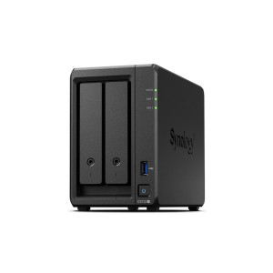 Synology DiskStation DS723 NAS 2 Drive Bays AMD Ryzen R1600 2x Gigabit Ethernet Zwart