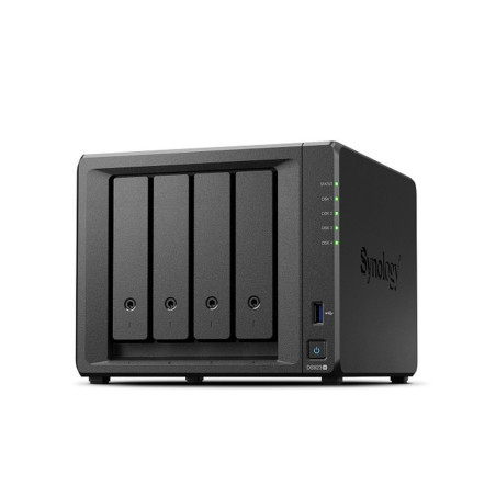 Synology DiskStation DS923 NAS 4 Drive Bays AMD Ryzen R1600 2x Gigabit Ethernet Desktop Zwart