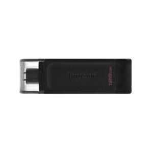 Kingston DataTraveler 70  128GB USBC 32 Flash Drive  Zwart