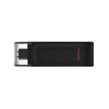 Kingston DataTraveler 70  128GB USBC 32 Flash Drive  Zwart
