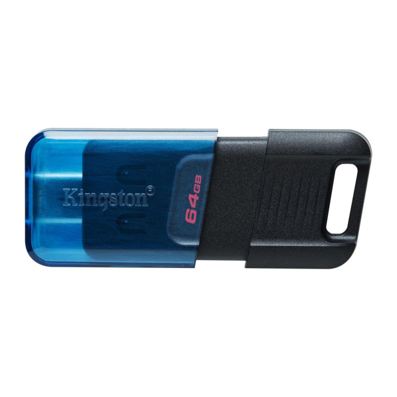 Kingston DataTraveler 80  64GB USBC 32 Flash Drive  Zwart