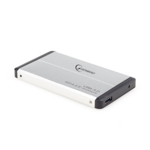 Gembird EE2-U3S-2-S 25 SATA HDD/SSD Behuizing USB 3.0 (5 Gbit/s) Zilver