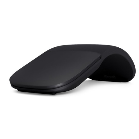 Microsoft Arc Mouse  Draadloze Muis  Links- en Rechtshandig  Bluetooth  1000 DPI  Zwart