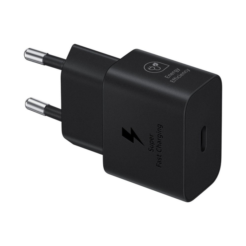 Samsung 25W USBC Adapter  Fast Charge Oplader  Zwart