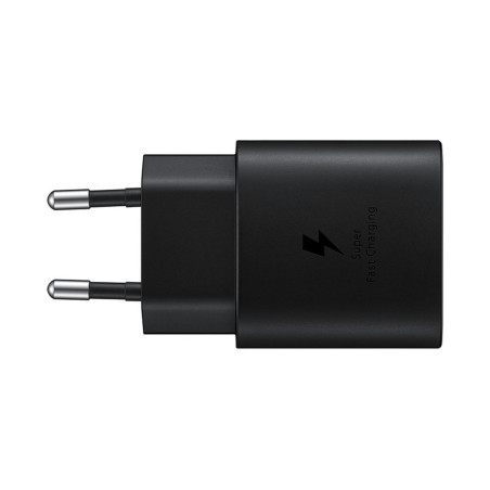 Samsung EP-TA800  USB-C Oplader voor Mobiele Apparaten 25W  Zwart