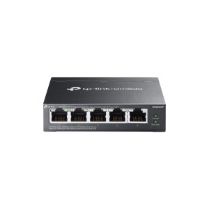 TP-Link Omada ES205GP  Managed Switch  5x Gigabit Ethernet  4x PoE  Zwart