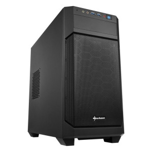 Sharkoon V1000 Mini Tower Case Zwart