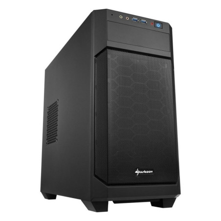 Sharkoon V1000 Mini Tower Case Zwart