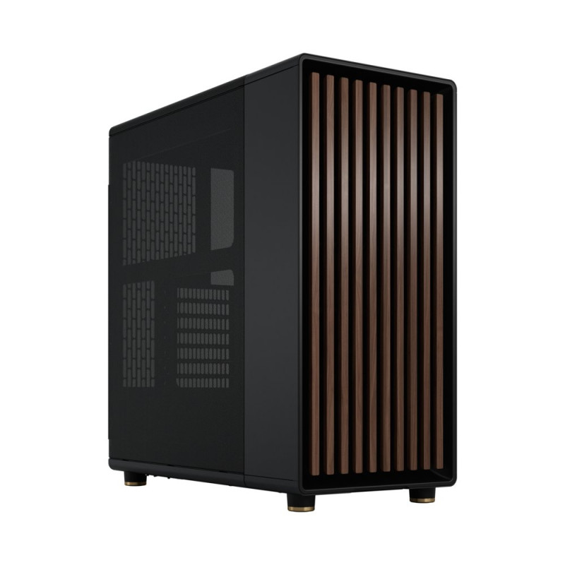 Fractal Design North Clear  Midi Tower Behuizing  Zwart (Charcoal)