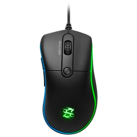 Sharkoon Skiller SGM2 Bedrade Gaming Muis USB-A 6400 DPI Zwart RGB