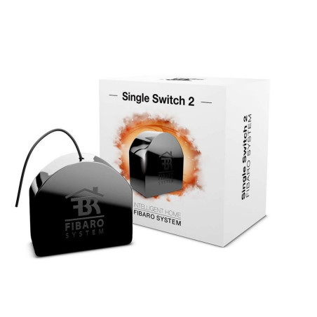 Fibaro FIBEFGS-213 power relay Zwart