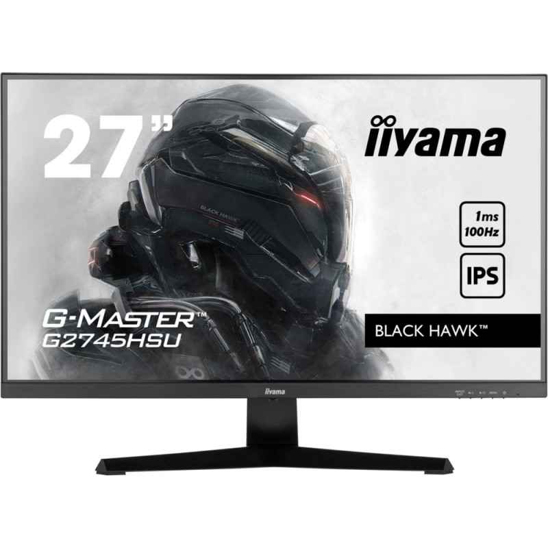 iiyama GMaster G2745HSUB1 27  1920x1080 IPS  100Hz  Gaming Monitor