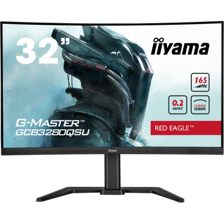 iiyama GMASTER GCB3280QSUB1  315 Monitor  2560 x 1440  QHD  LED  Zwart