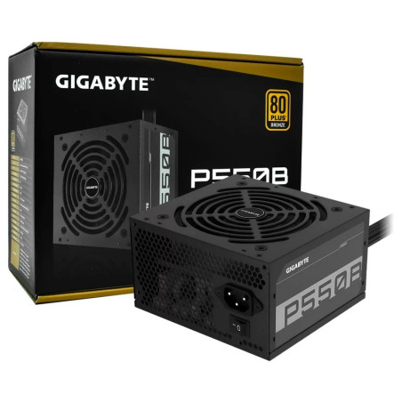 Gigabyte P550B  550W Bronze  204 Pin  ATX  Zwart  Voeding