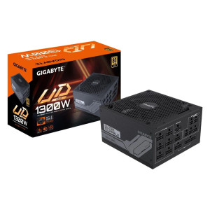 Gigabyte UD1300GM PG5  1300W Gold  204 Pin  ATX  Zwart  Voeding