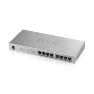 Zyxel GS1008HP  Unmanaged Switch  8 Poorten  Gigabit Ethernet  PoE