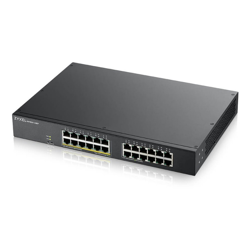 Zyxel GS1900-24EP  Managed L2 Switch  24 Poorten  Gigabit Ethernet  PoE