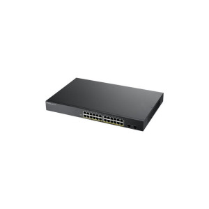 Zyxel GS1900-24HP Managed Switch 24 Poorten Gigabit Ethernet PoE 1U Zwart