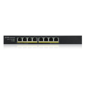 Zyxel GS1915-8EP Managed L2 Gigabit PoE Switch 8 Poorten NebulaFlex Zwart
