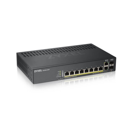 Zyxel GS1920-8HPV2 Managed Switch Gigabit Ethernet (10/100/1000) Power over Ethernet (PoE) Zwart