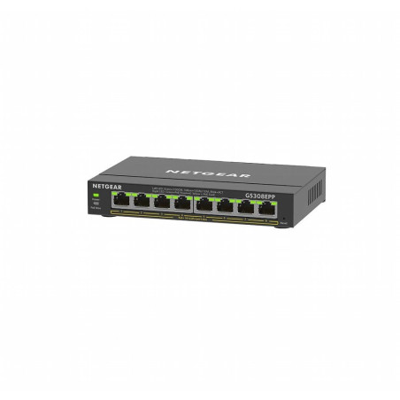 NETGEAR GS308EPP  8Poorts Gigabit Ethernet Switch  HighPower PoE  Zwart