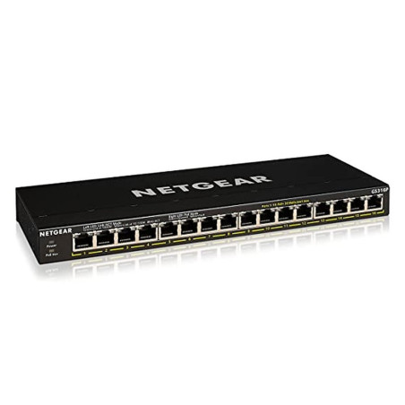 NETGEAR GS316P Unmanaged Gigabit Ethernet (10/100/1000 Mbps) Power over Ethernet (PoE)