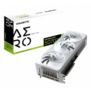 GIGABYTE GeForce RTX 5070 Ti AERO OC 16GB GDDR7 DLSS 4 Videokaart Nvidia GPU