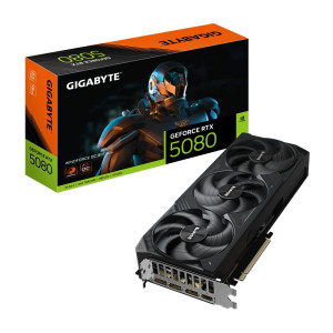 GIGABYTE GeForce RTX 5080 WINDFORCE OC SFF 16GB GDDR7 DLSS 4 Videokaart Nvidia GPU