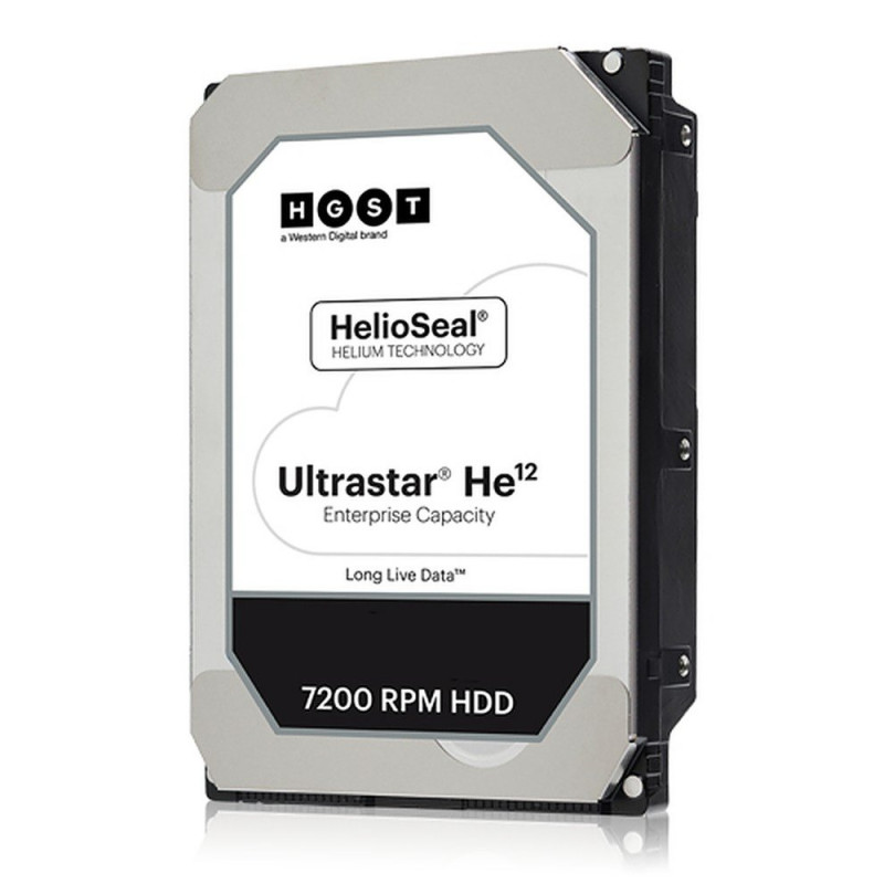 Western Digital Ultrastar He12 Enterprise HDD 35  12TB SATA III  7200RPM