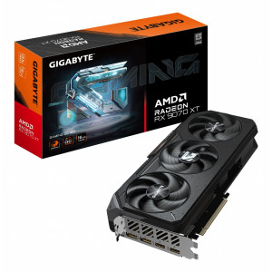Gigabyte Radeon RX 9070 XT GAMING OC 16GB GDDR6 VRAM Videokaart GPU AMD