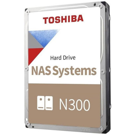 Toshiba N300 NAS HDD 35  6TB SATA III  7200RPM