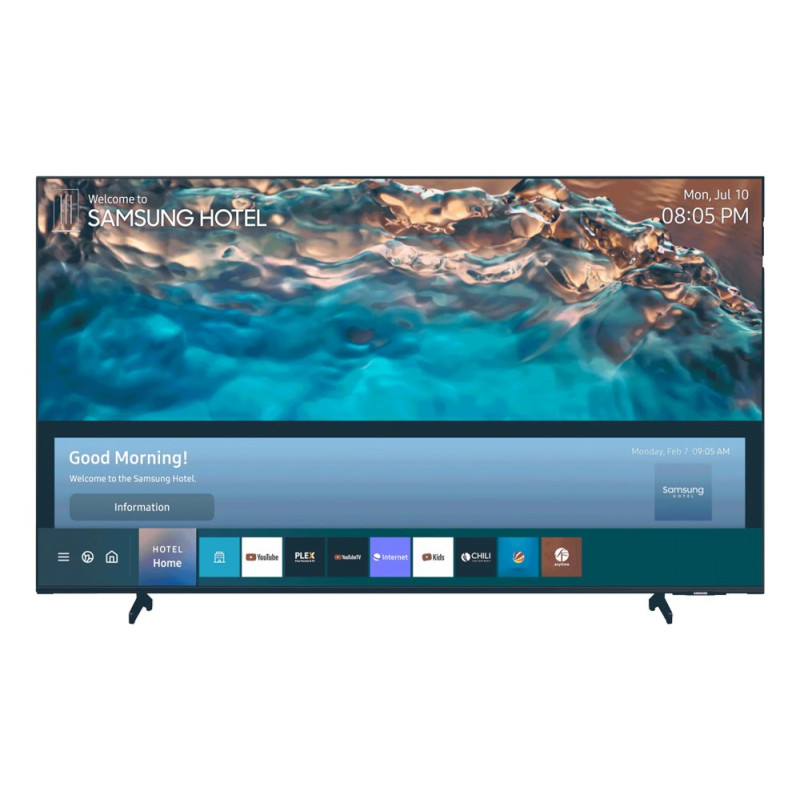 Samsung Hotel TV HG50BU800EU  50 Ultra HD 4K  LED Smart TV  Wifi  HDR10  60Hz