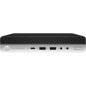 HP EliteDesk Mini 800 G4  Intel Core i58500  8GB RAM  256GB SSD  Windows 11 Professional  Refurbished Silver