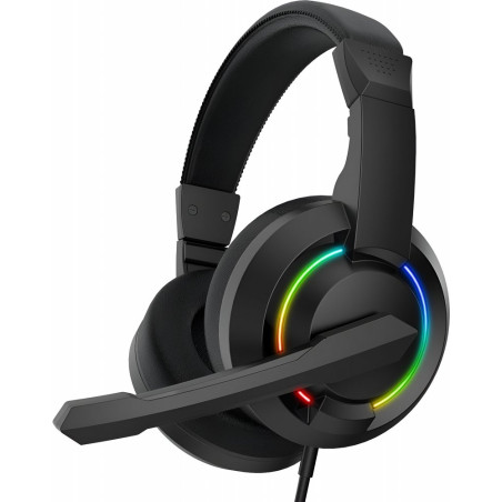Baracuda HYDRA RGB Rainbow Gaming Headset 35mm USB Zwart