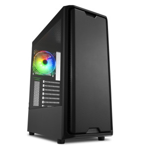 Sharkoon SK3 RGB  Midi Tower Case  Zwart