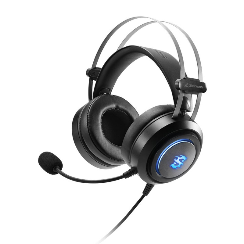 Sharkoon Skiller SGH30  Bedrade Over-Ear Gaming Headset USB-A  Zwart
