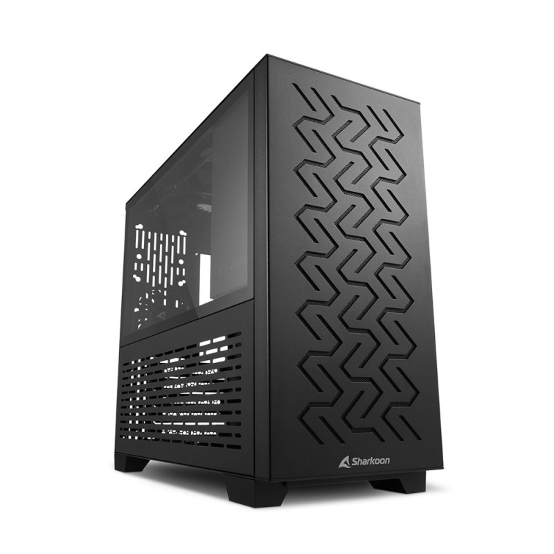 Sharkoon MSZ1000  Micro Tower Case  Zwart