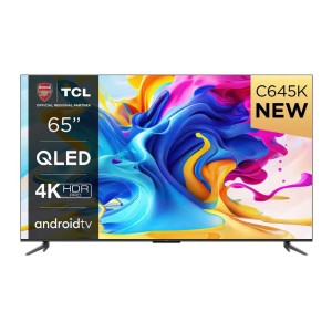 TCL 65C645 65 Ultra HD 4K QLED Smart TV Wifi Google TV HDR10 60Hz