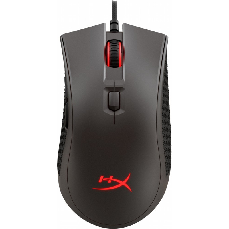 HyperX Pulsefire  Bekabelde Gaming Muis  Rechtshandig  USBA  16000 DPI  Zwart
