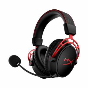HyperX Cloud Alpha Draadloze Over-ear Gaming Headset USB-A Zwart/Rood